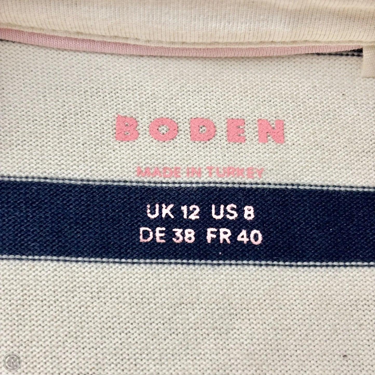Top Long Sleeve By Boden In Cream, Size: M