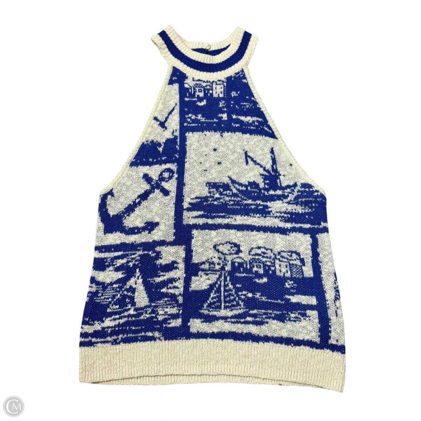 Tank Top By Maeve In Blue, Size: S