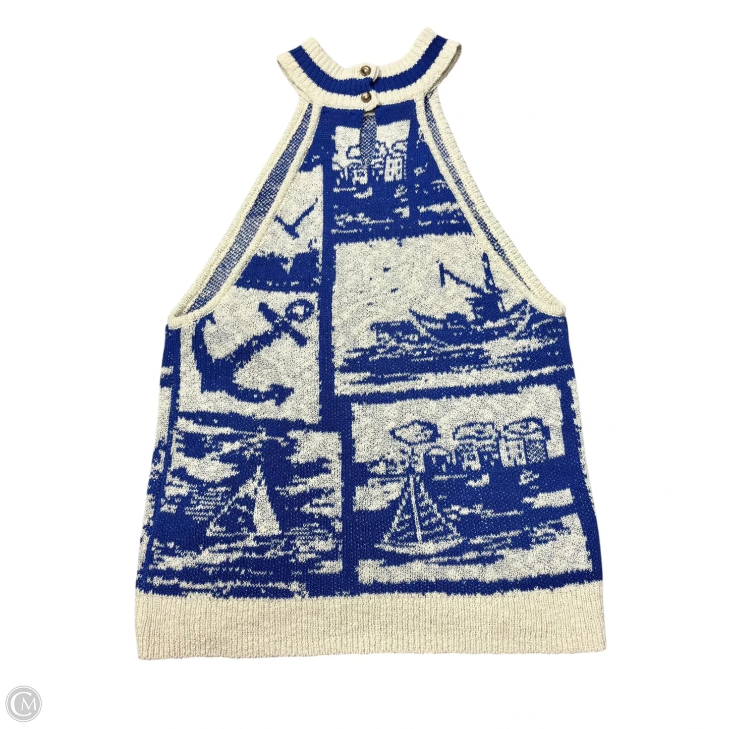 Tank Top By Maeve In Blue, Size: S