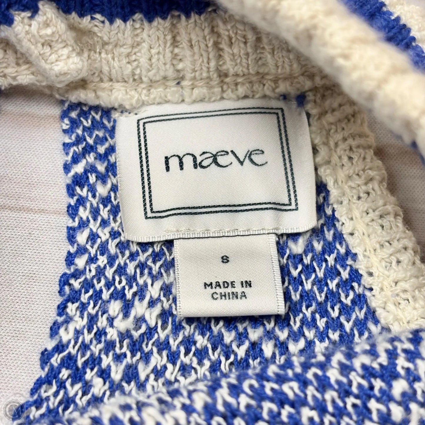 Tank Top By Maeve In Blue, Size: S
