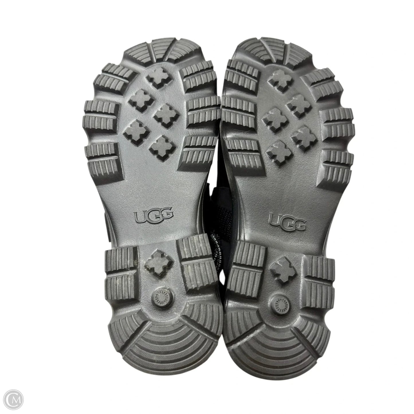 Sandals Designer By Ugg In Black, Size: 8