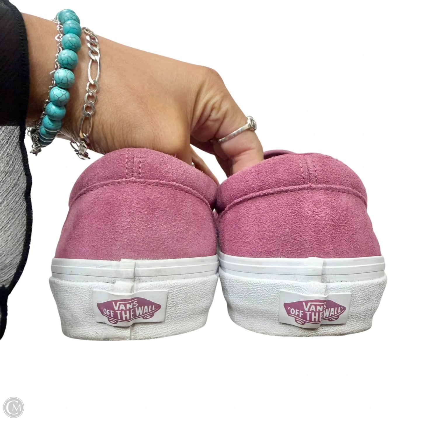 Shoes Sneakers By Vans In Pink, Size: 10