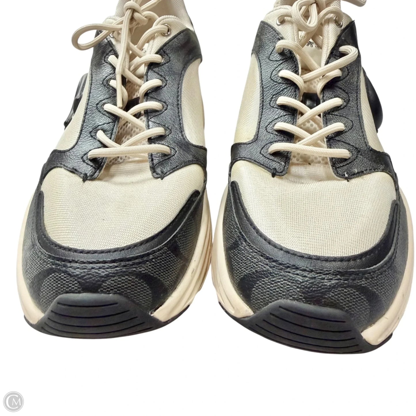 Shoes Designer By Coach In Black & Cream, Size: 11