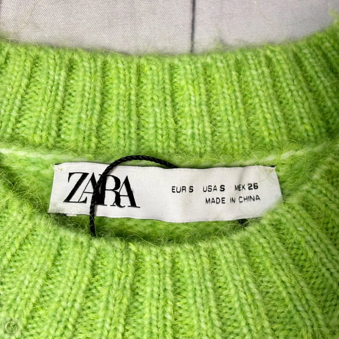 Sweater By Zara In Green, Size: S