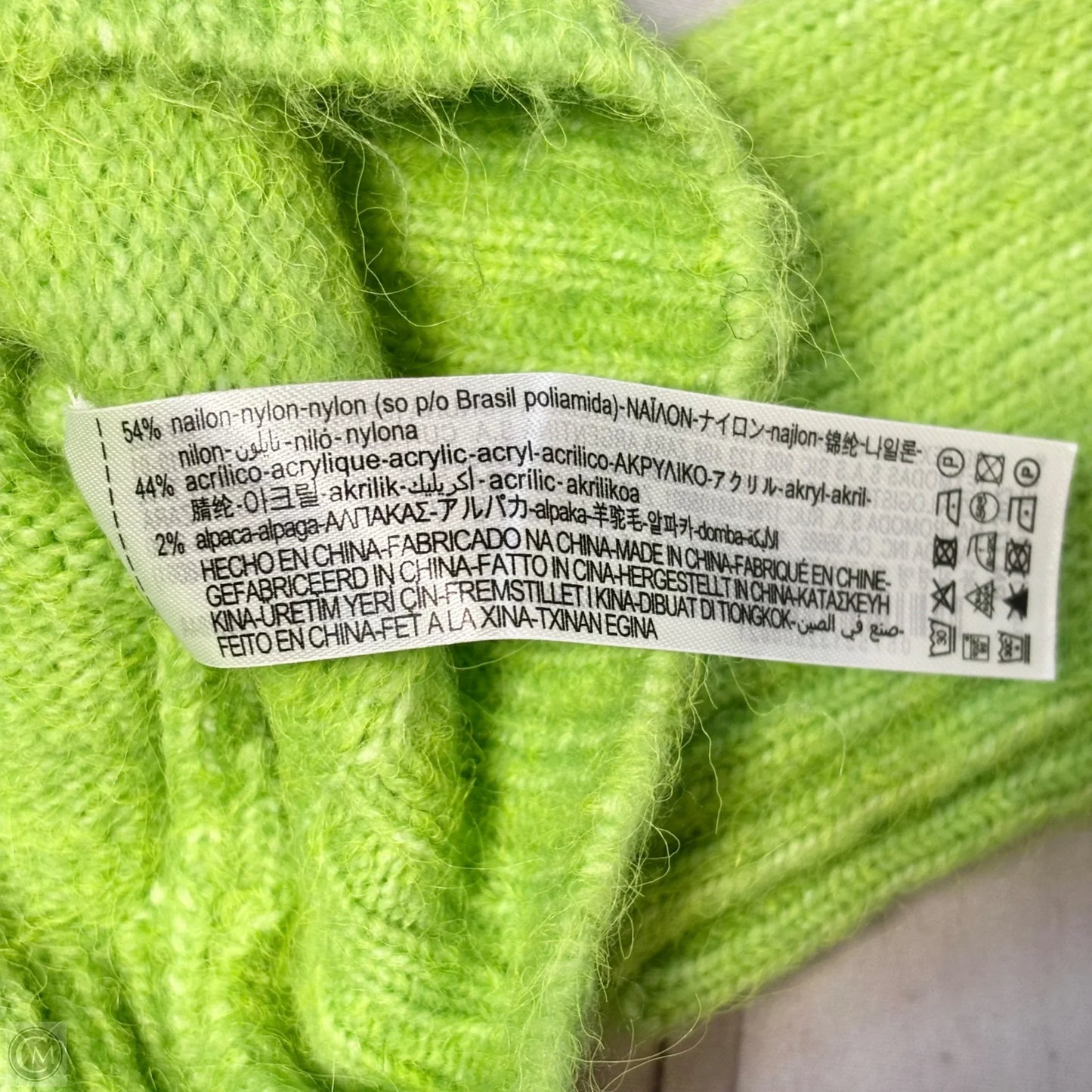 Sweater By Zara In Green, Size: S