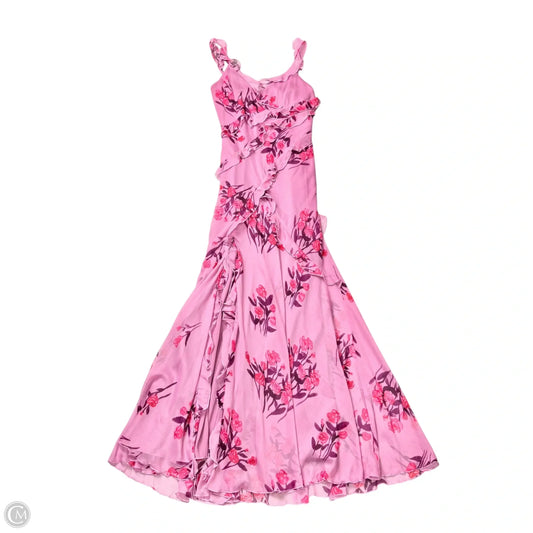 Dress Casual Maxi By Top Shop In Pink, Size: S