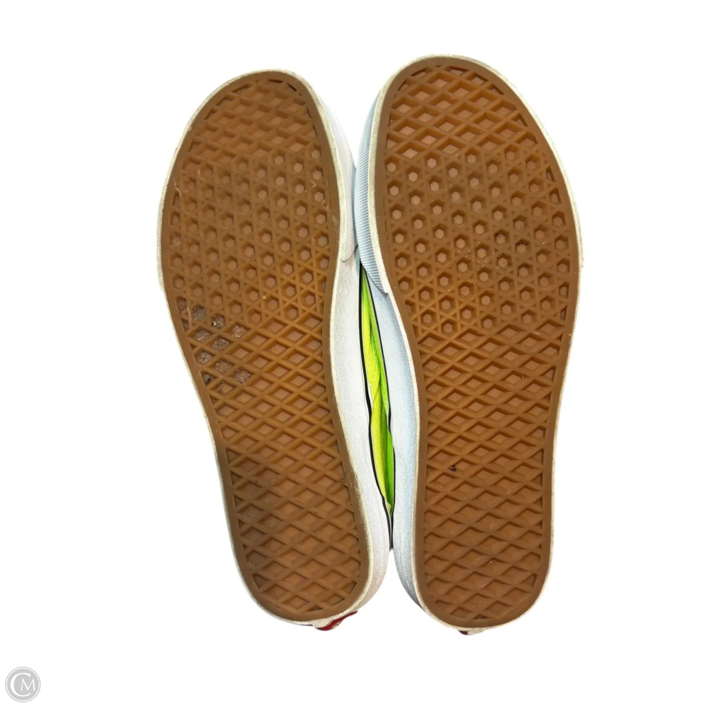 Shoes Sneakers By Vans In Green, Size: 9.5