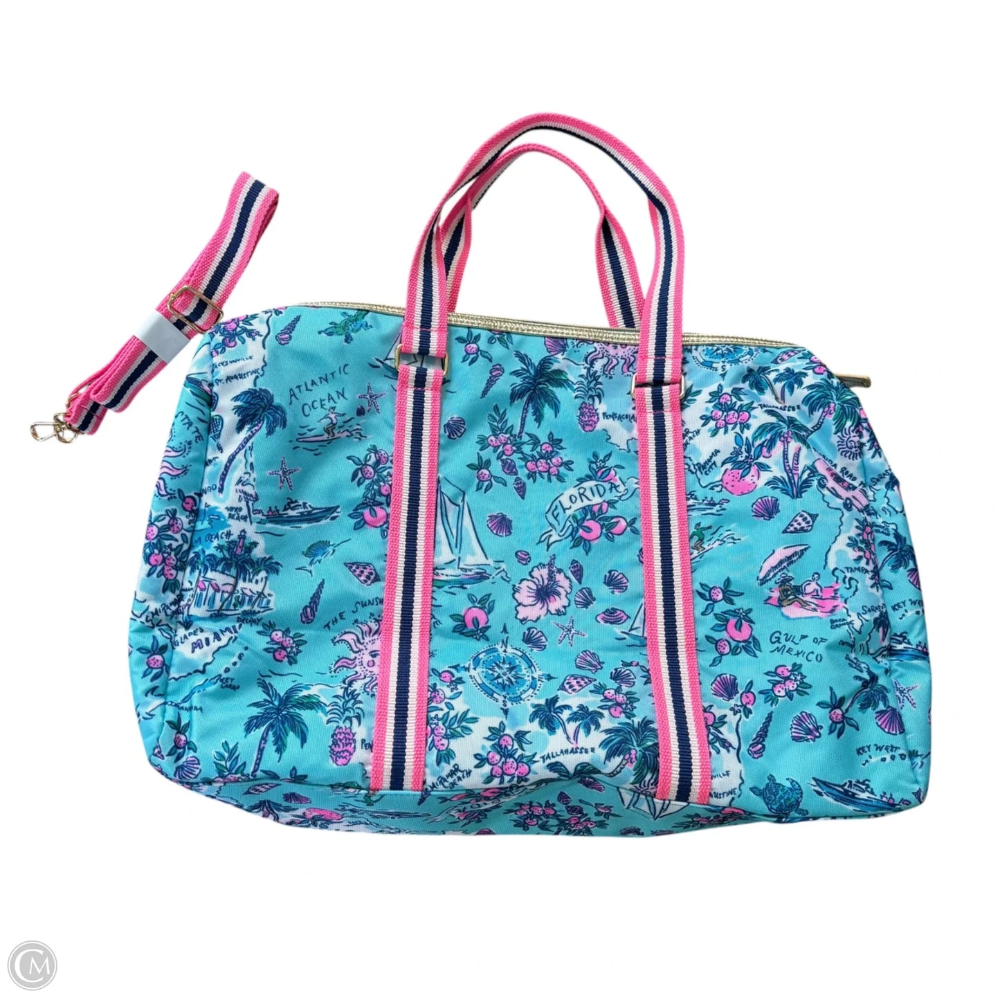 Tote Designer By Lilly Pulitzer, Size: Large
