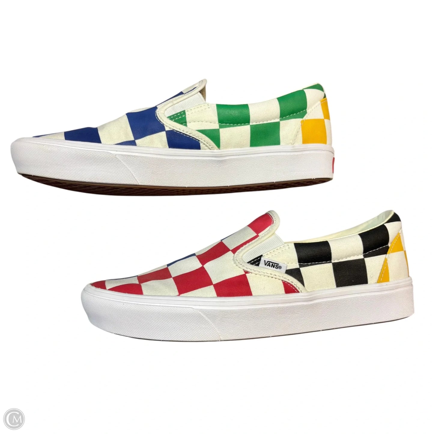 Shoes Sneakers By Vans In Checkered Pattern, Size: 11