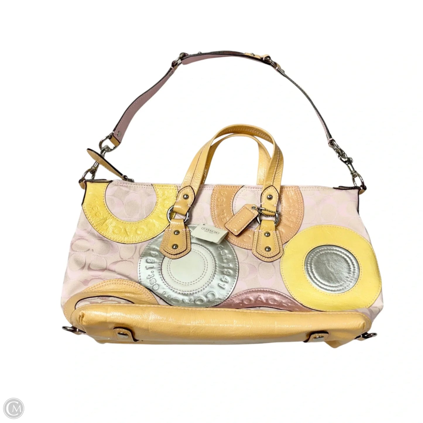 Handbag Designer By Coach, Size: Medium
