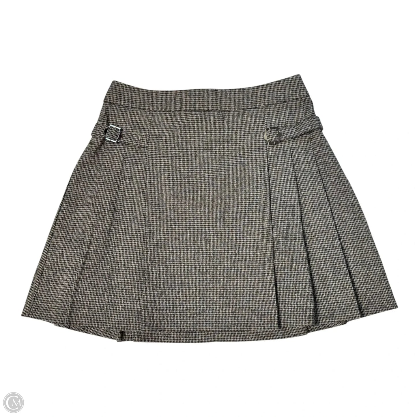 Skirt Mini & Short By Mng In Grey, Size: S