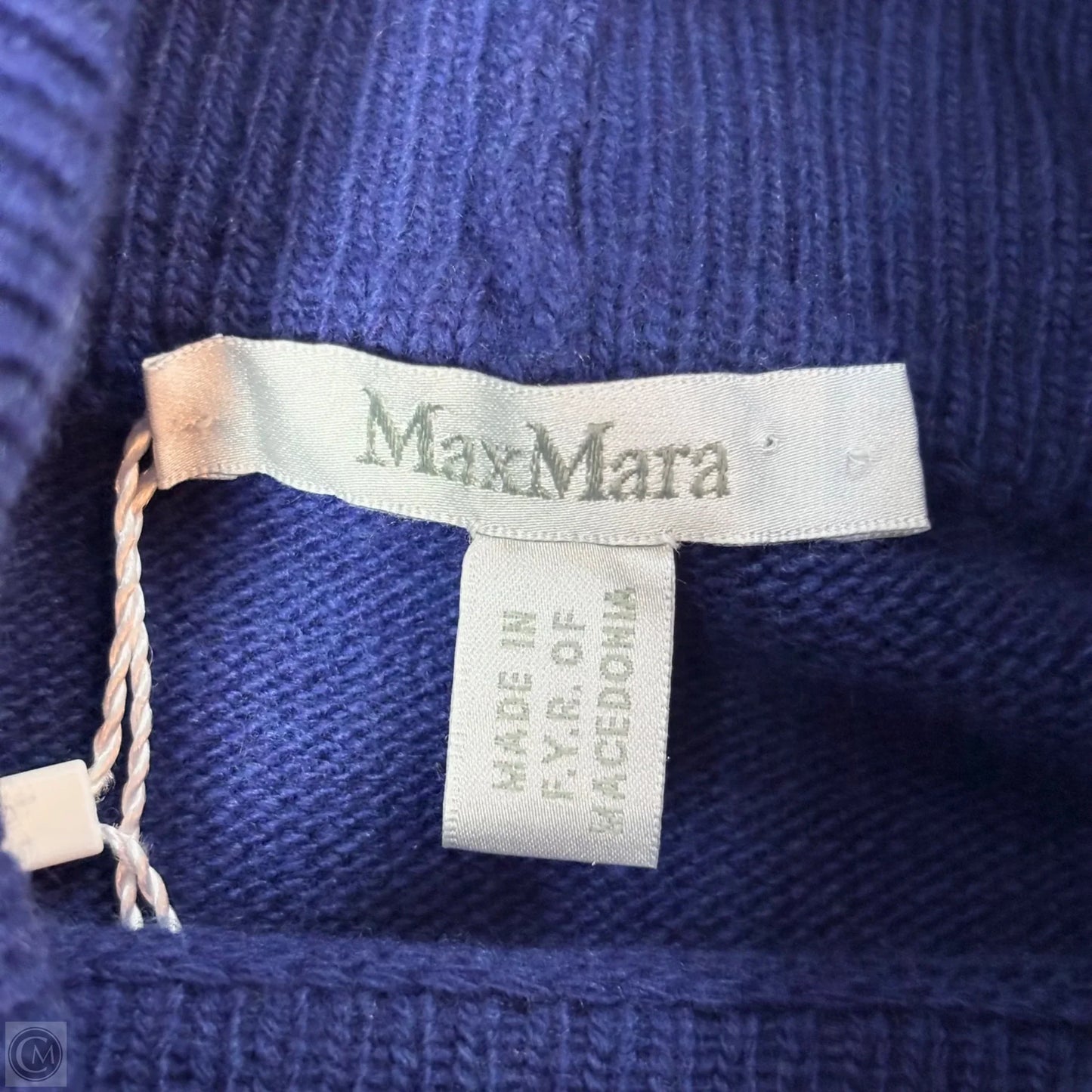 Sweater Designer By Max Mara In Purple, Size: M