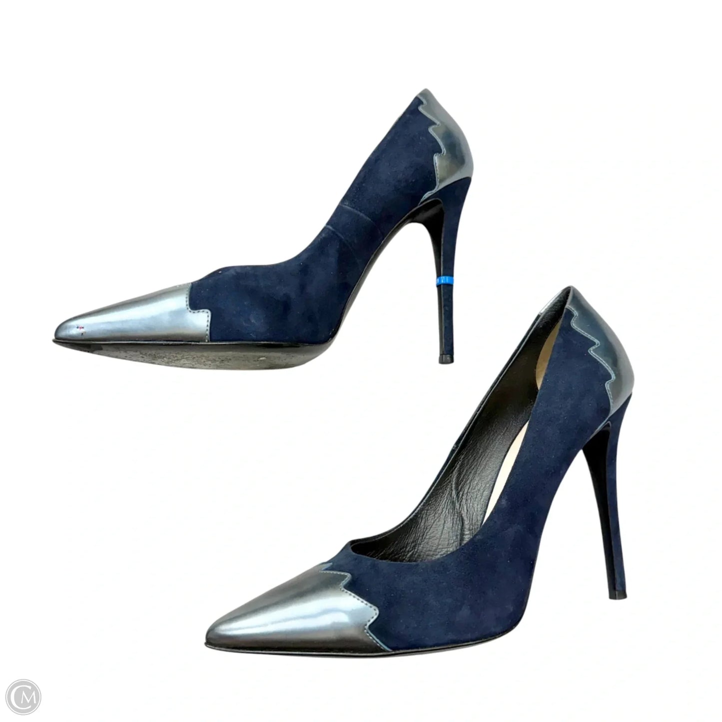Shoes Luxury Designer By Fendi In Blue, Size: 10.5