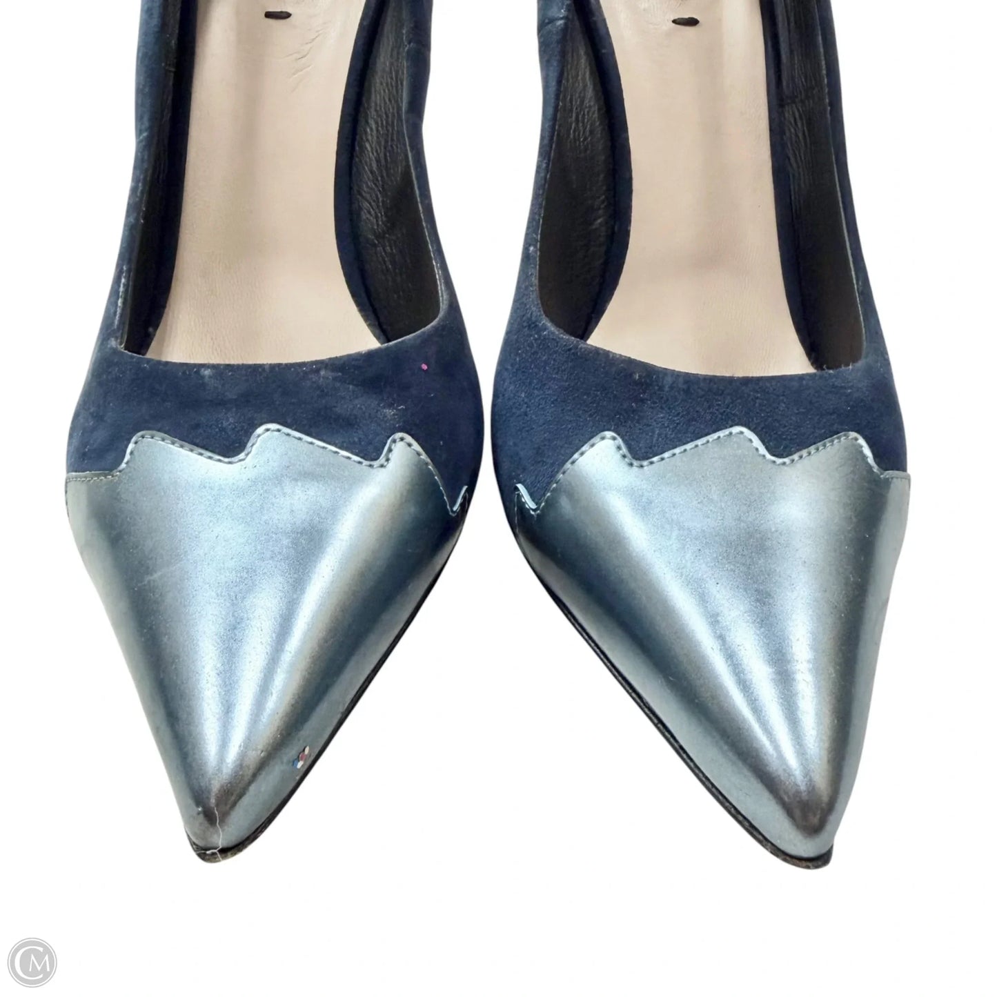 Shoes Luxury Designer By Fendi In Blue, Size: 10.5
