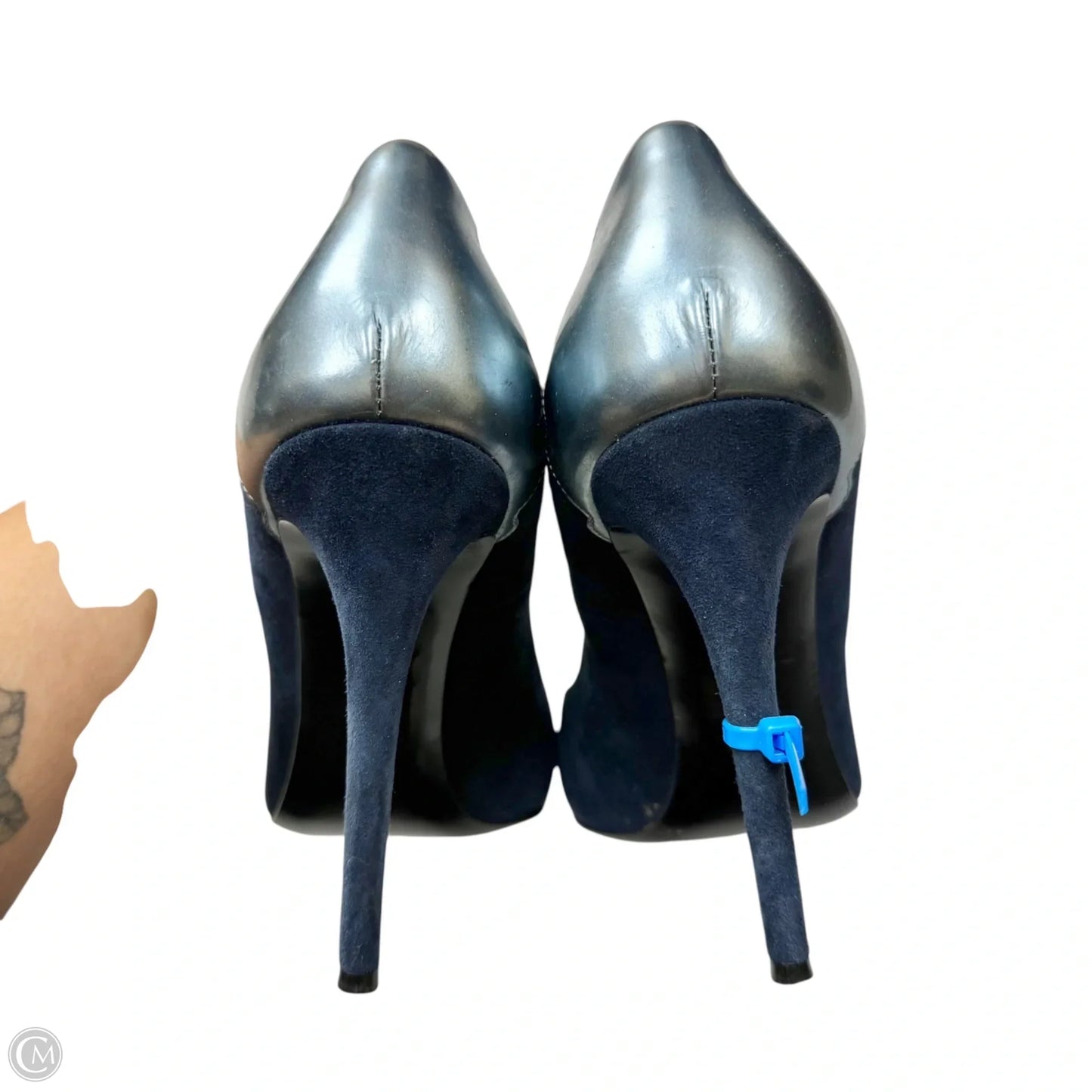 Shoes Luxury Designer By Fendi In Blue, Size: 10.5