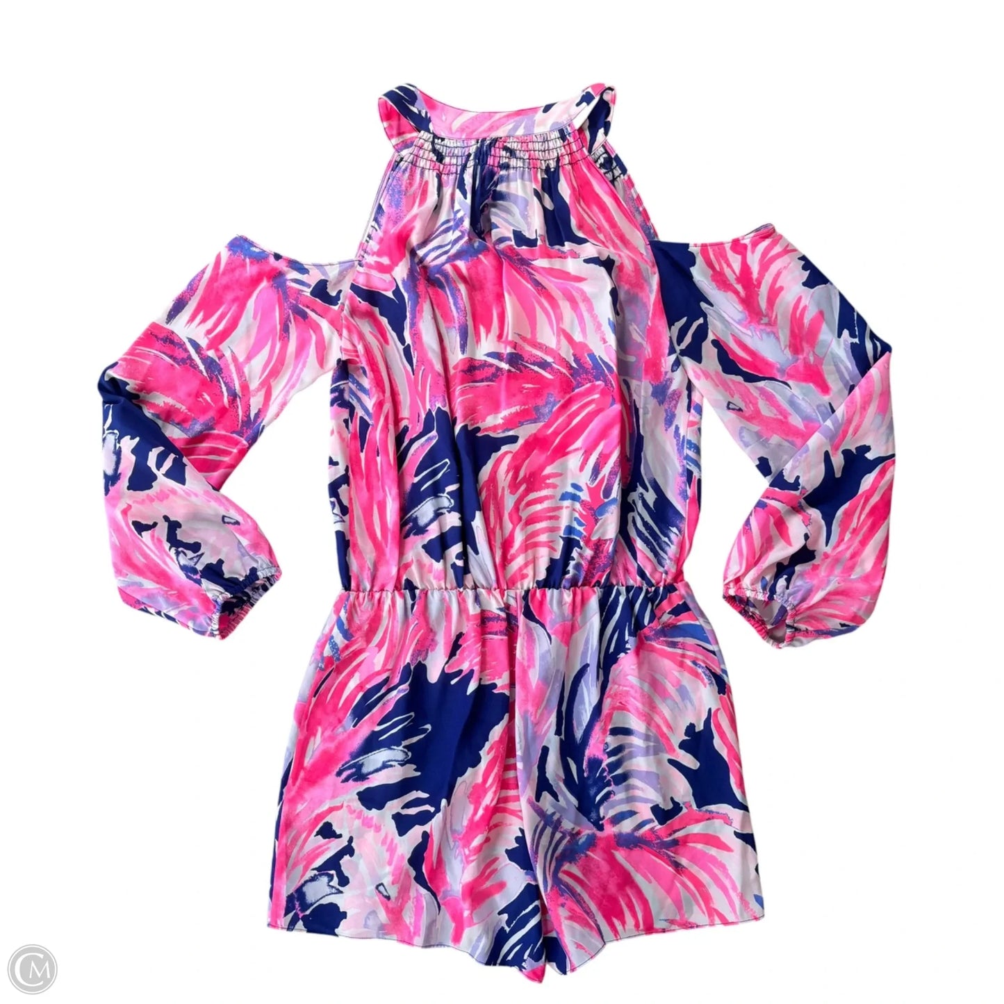 Romper Designer By Lilly Pulitzer In Pink, Size: S