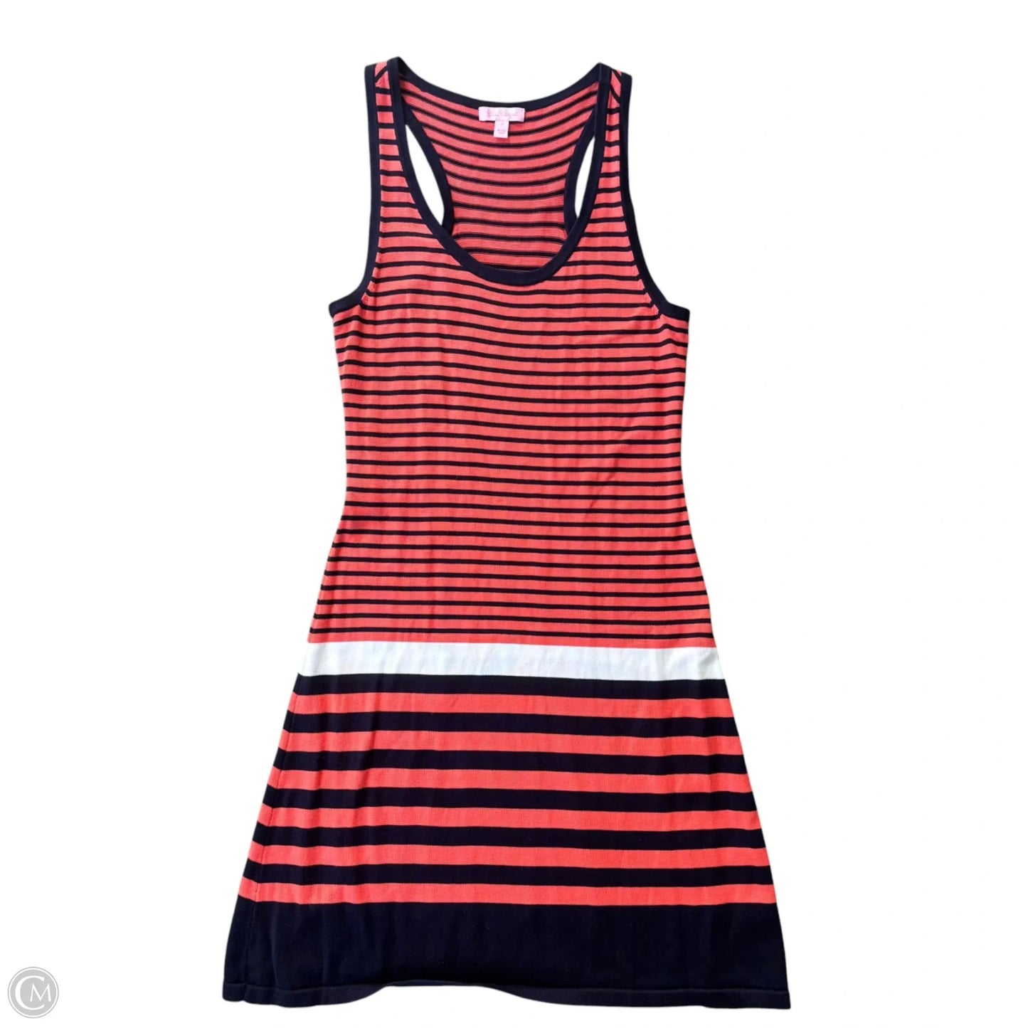 Dress Designer By Lilly Pulitzer In Striped Pattern, Size: L