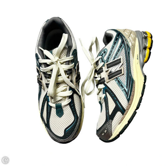 Shoes Sneakers By New Balance In Blue & Grey, Size: 7.5