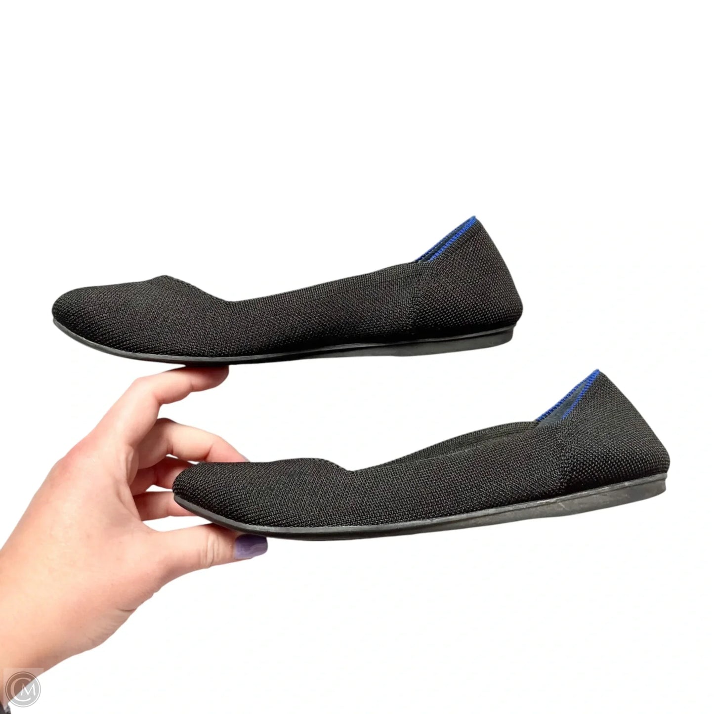 Shoes Flats By Rothys In Black, Size: 7