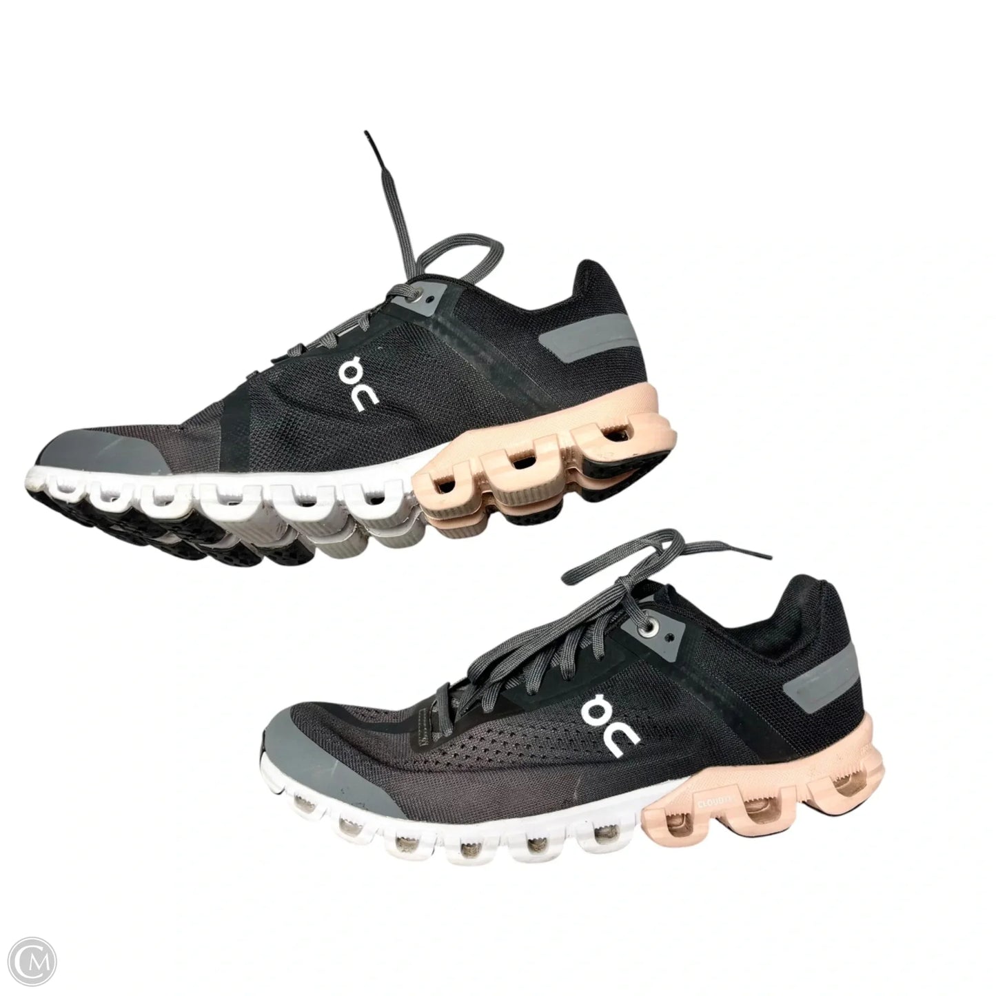 Shoes Sneakers By On Cloud In Black & Grey, Size: 7