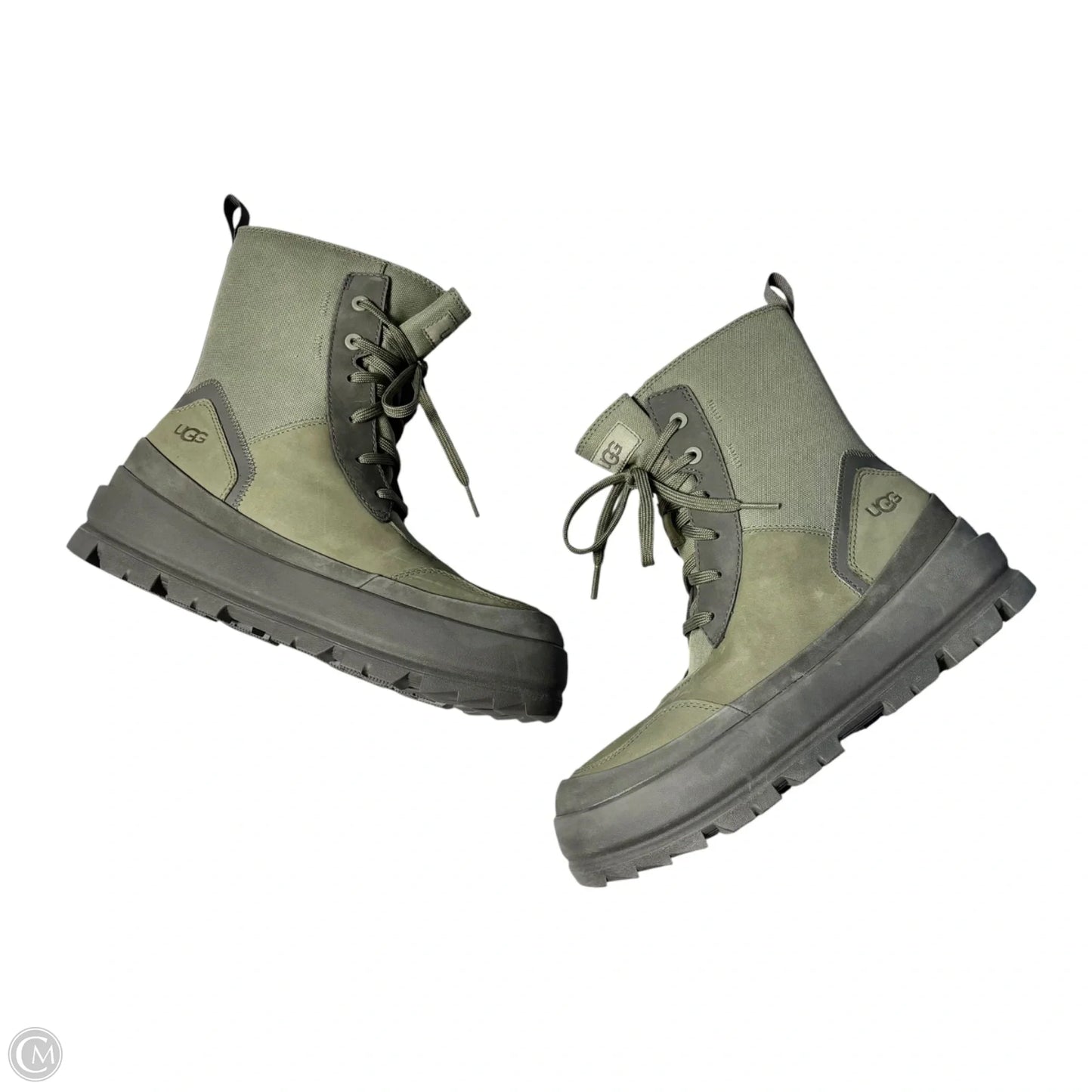 Boots Designer By Ugg In Green, Size: 8.5