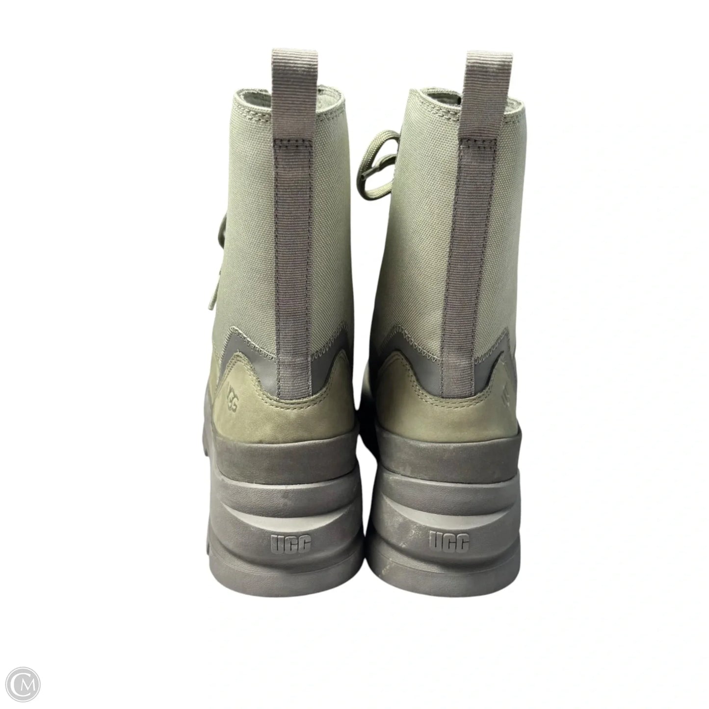 Boots Designer By Ugg In Green, Size: 8.5