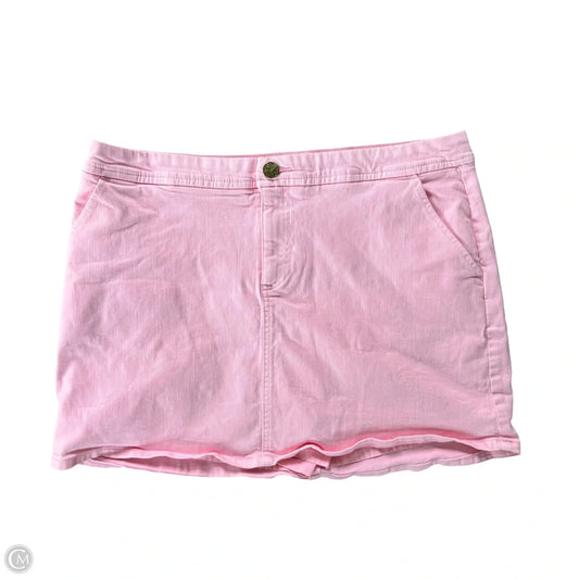 Skort Designer By Lilly Pulitzer In Pink, Size: L