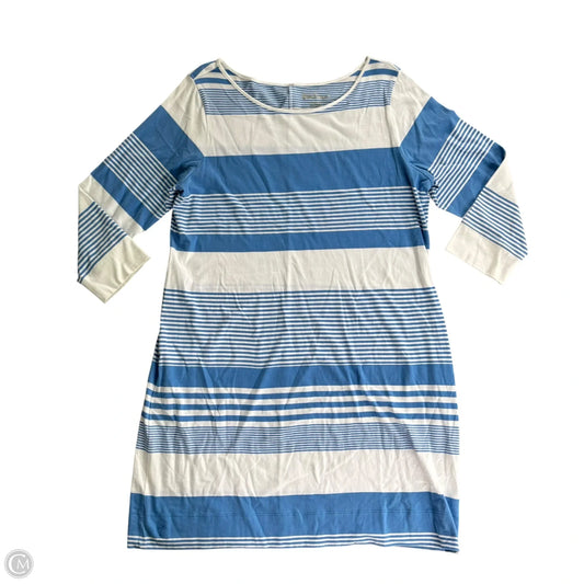 Dress Designer By Lilly Pulitzer In Blue & Brown, Size: Xl