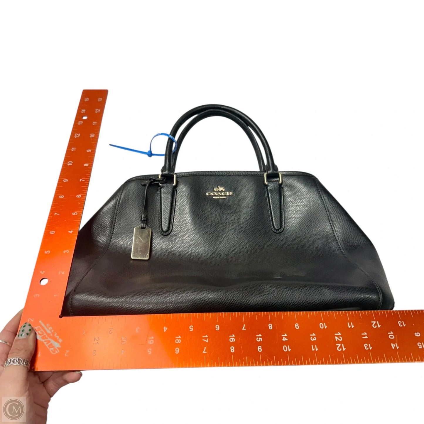 Handbag Designer By Coach, Size: Small