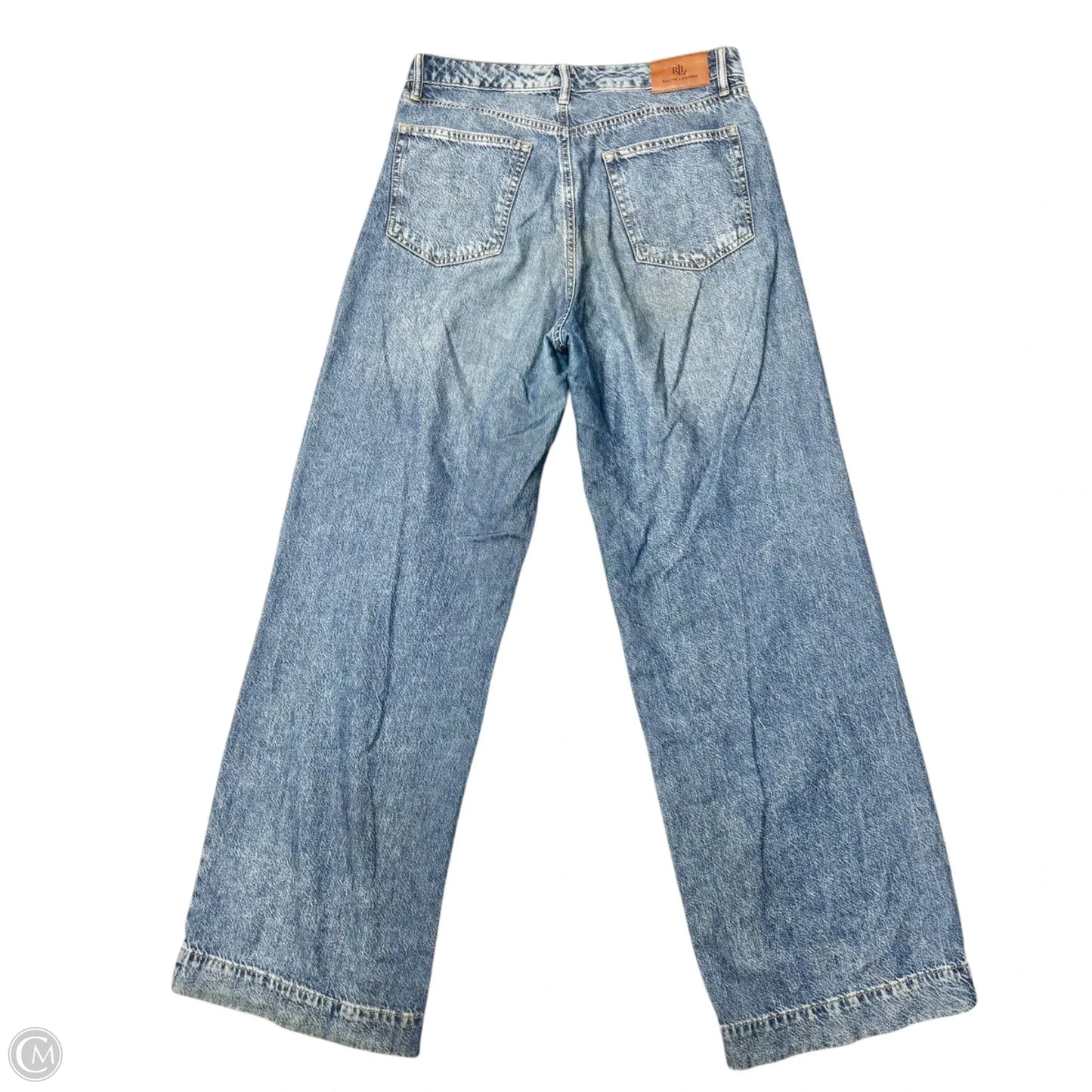Jeans Boot Cut By Lauren By Ralph Lauren In Blue Denim, Size: 10