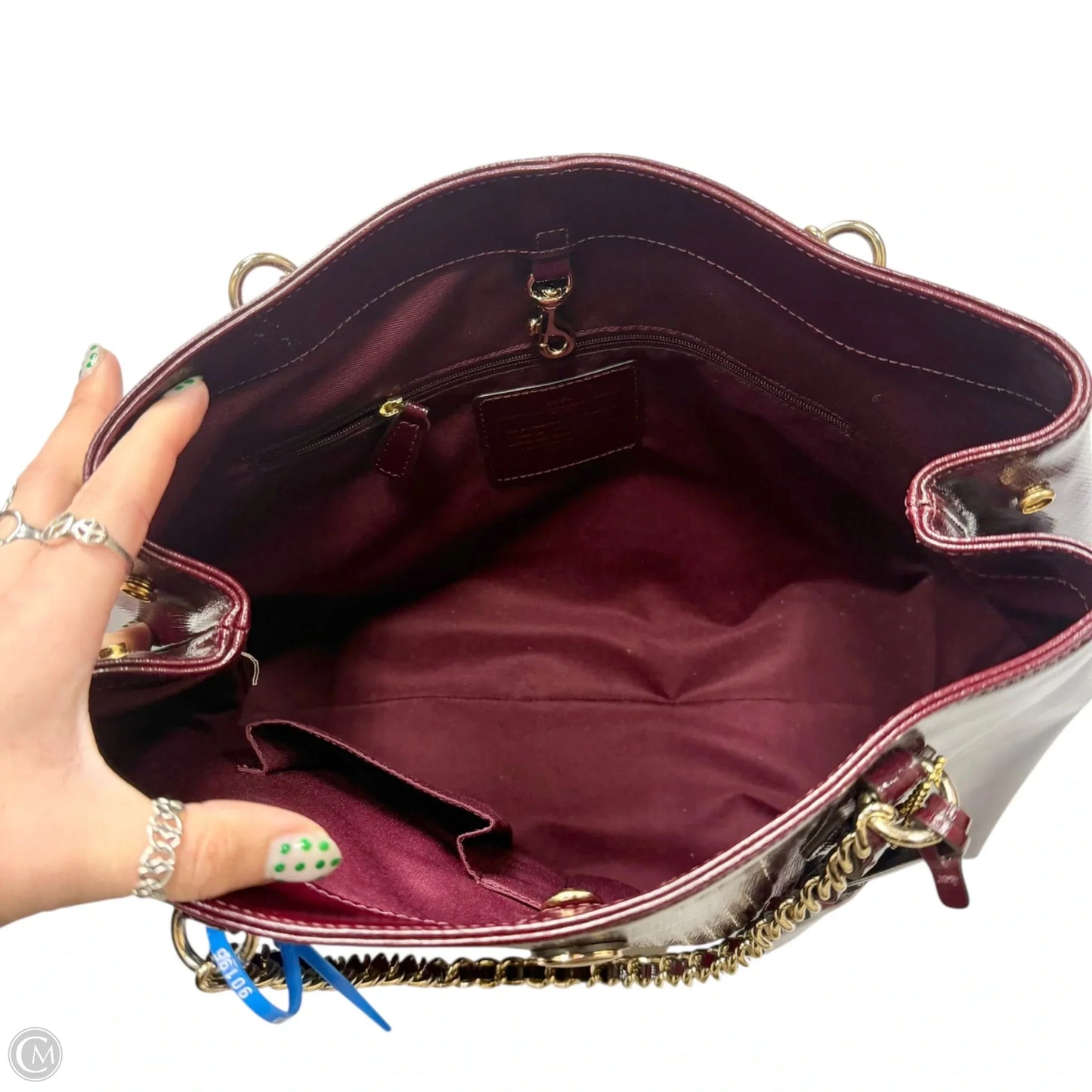 Handbag Designer By Coach, Size: Large