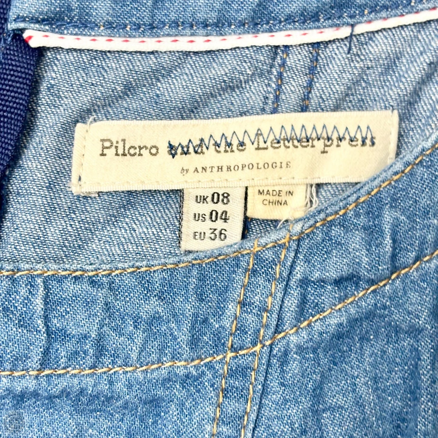 Dress Casual Short By Pilcro In Blue Denim, Size: S