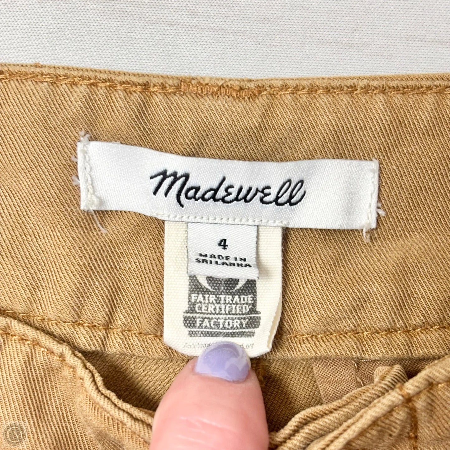 Pants Chinos & Khakis By Madewell In Tan, Size: 4