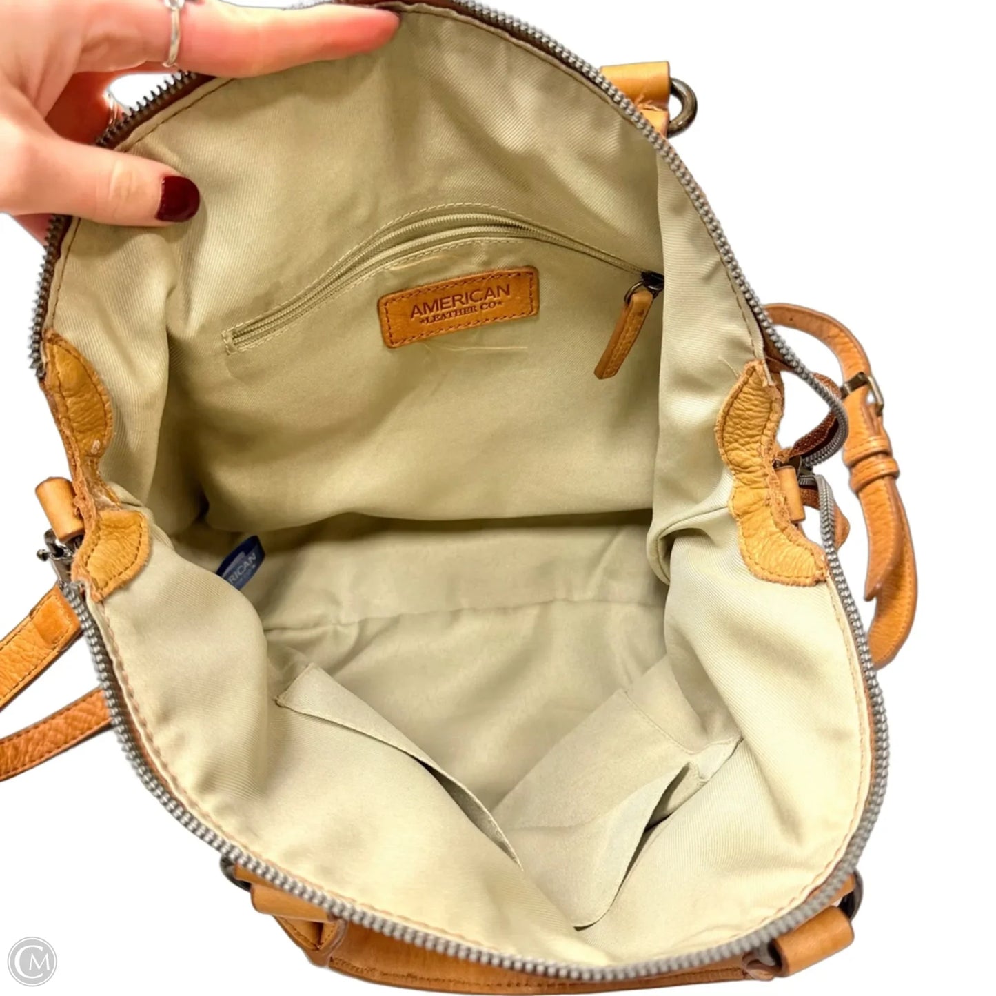 Crossbody Leather By American Leather Company, Size: Medium