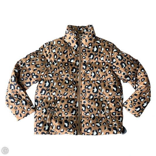 Jacket Puffer & Quilted By Who What Wear In Yellow, Size: S