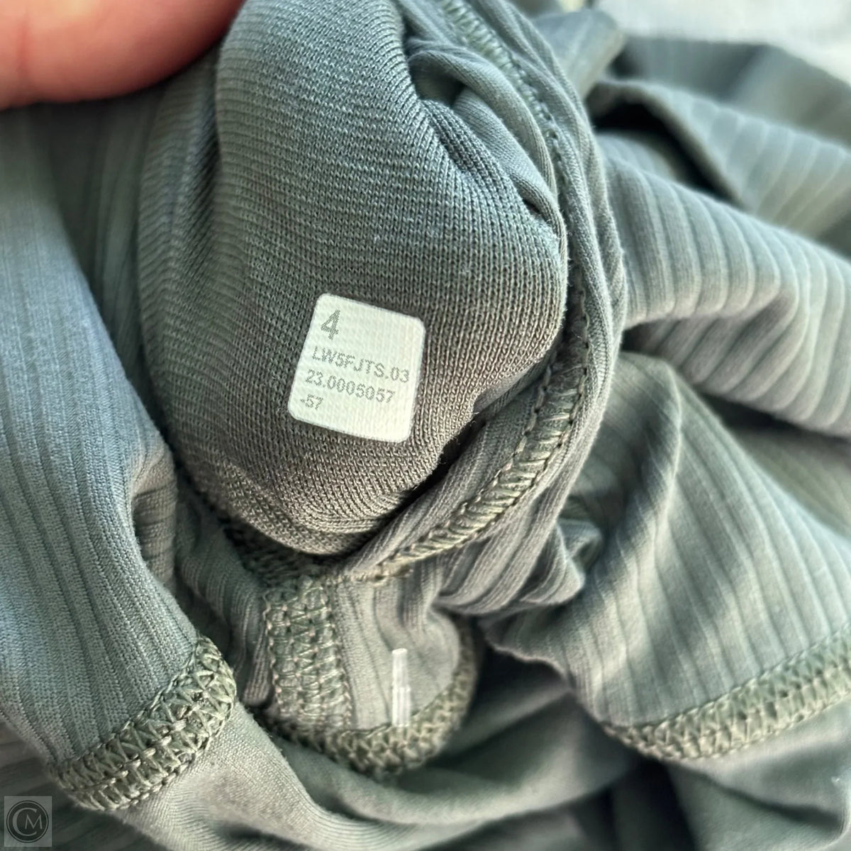 Athletic Leggings By Lululemon In Green, Size: S
