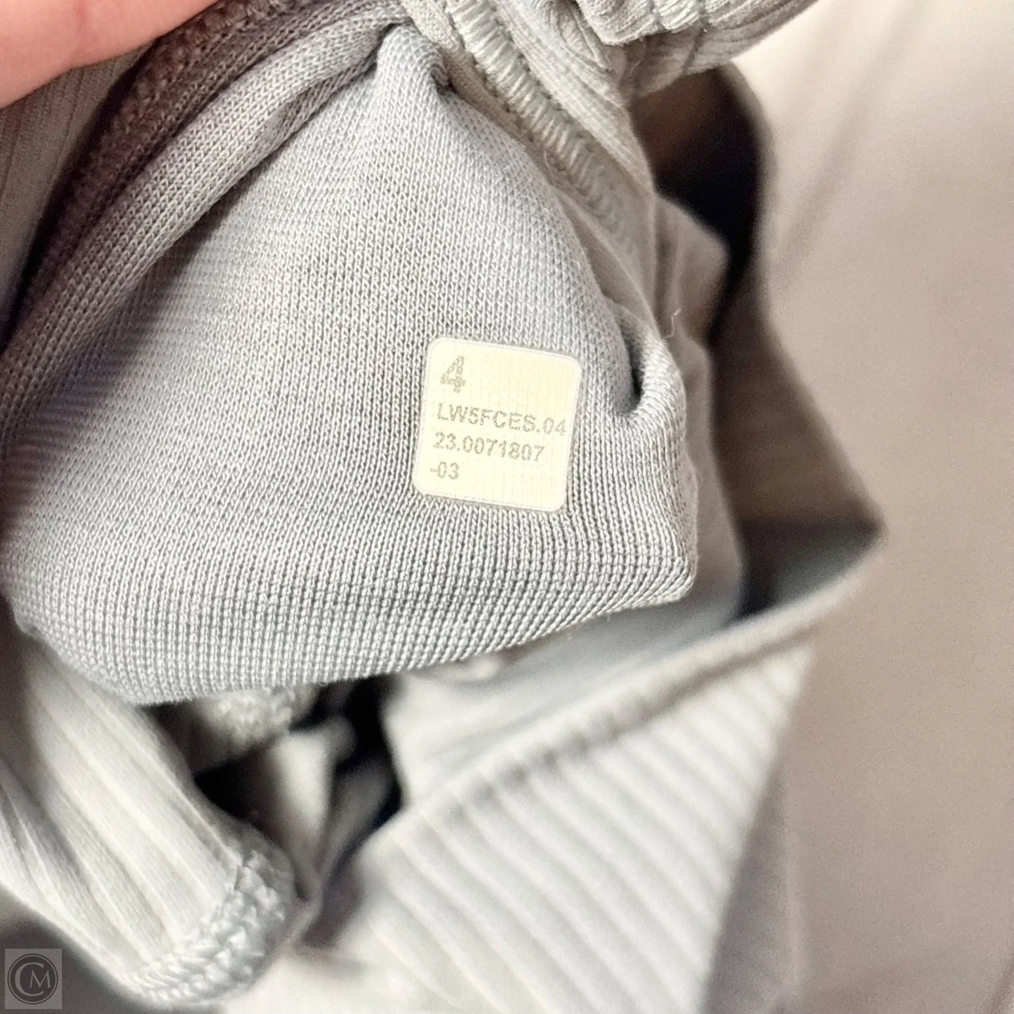Athletic Leggings By Lululemon In Grey, Size: S