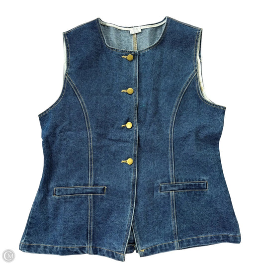 Vest Other In Blue Denim, Size: M