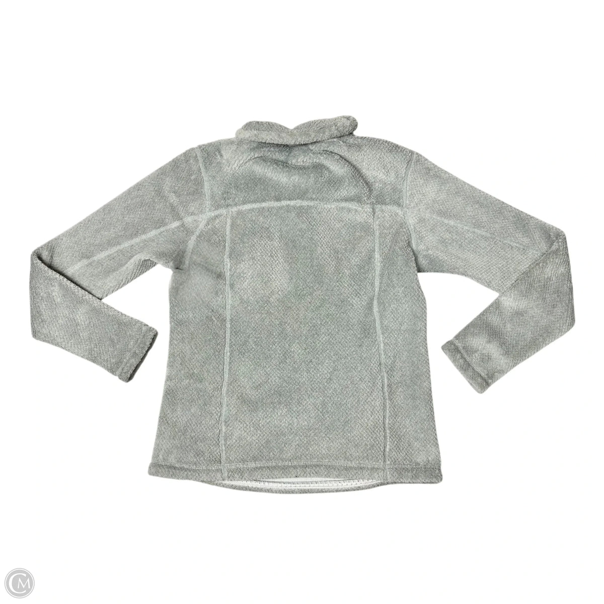 Sweatshirt Collar By Patagonia In Grey, Size: S