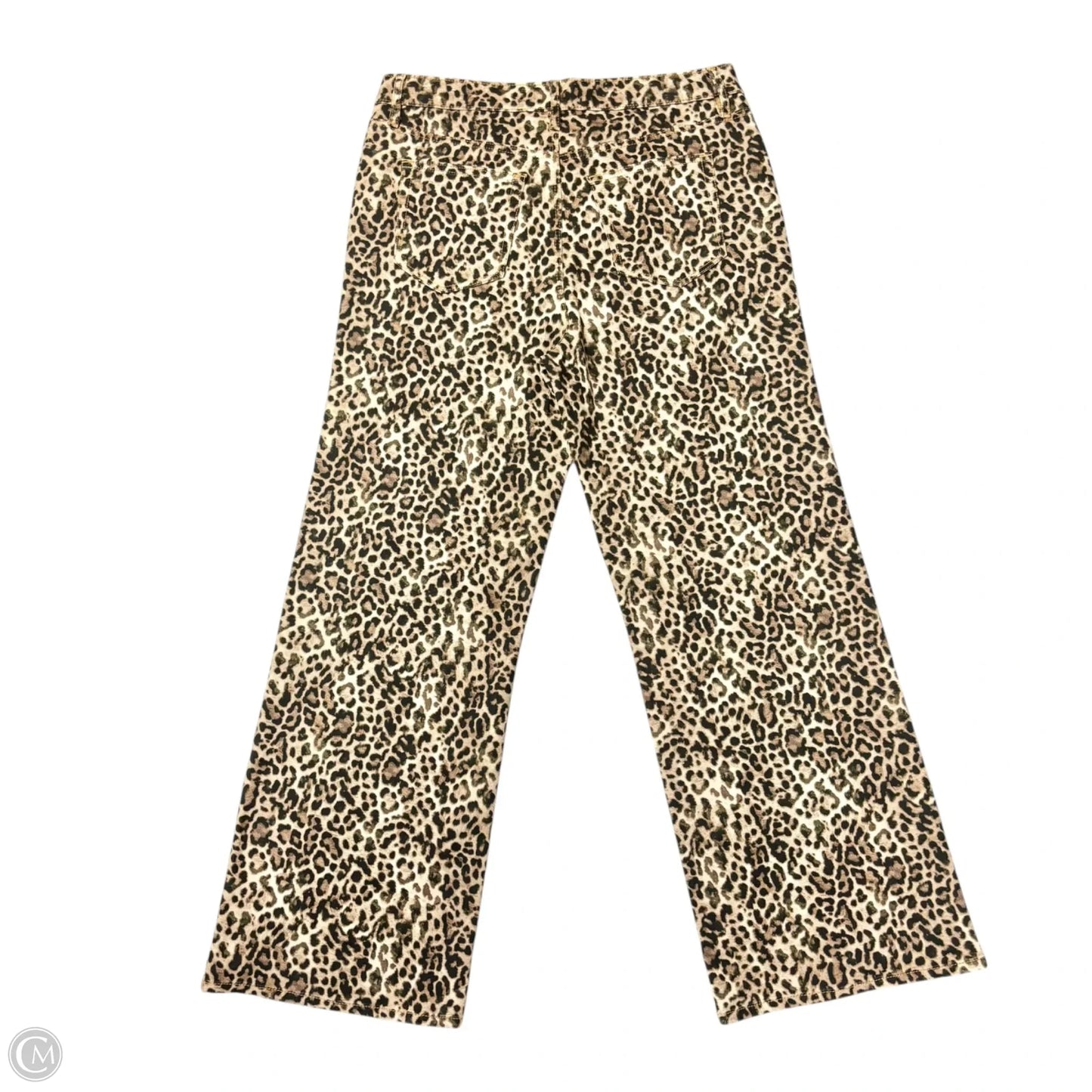Jeans Boot Cut By Loft In Leopard Print, Size: 10