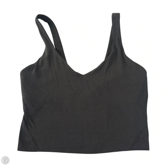 Athletic Bra By Lululemon In Black, Size: M