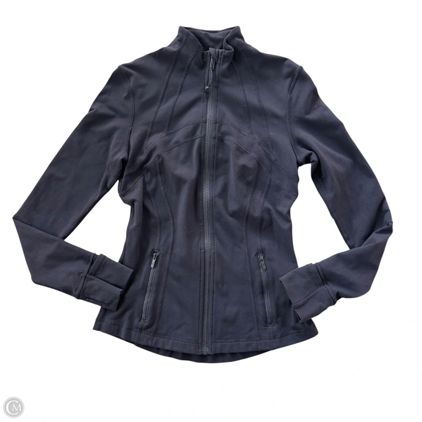 Athletic Sweatshirt Collar By Lululemon In Black, Size: S