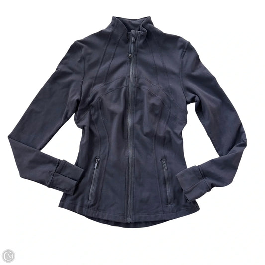 Athletic Sweatshirt Collar By Lululemon In Black, Size: S