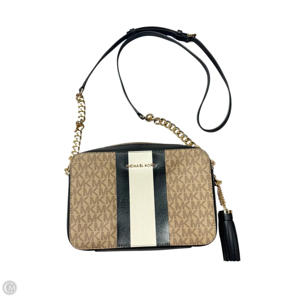 Crossbody Leather By Michael By Michael Kors, Size: Medium