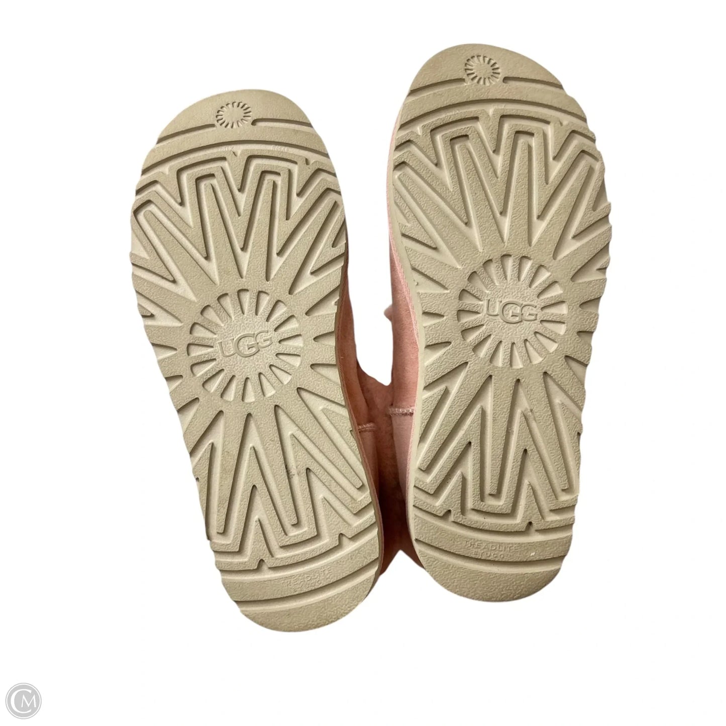 Boots Designer By Ugg In Pink, Size: 9