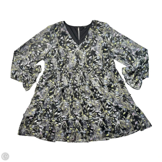 Dress Casual Short By Torrid In Black & Green, Size: 30