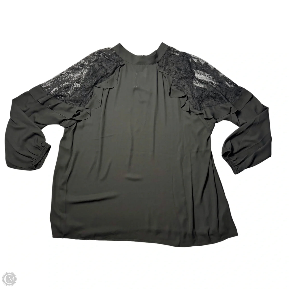 Top Long Sleeve By Torrid In Black, Size: 4x