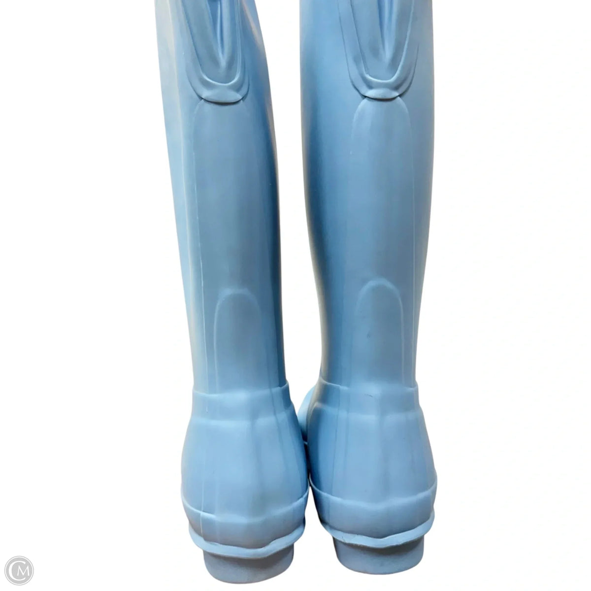 Boots Mid-calf Flats By Hunter In Blue, Size: 8