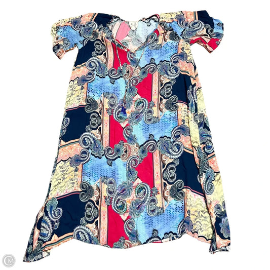 Dress Casual Midi By Johnny Was In Multi-colored, Size: Xl