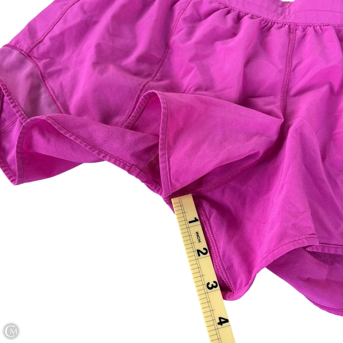 Athletic Shorts By Lululemon In Pink, Size: L